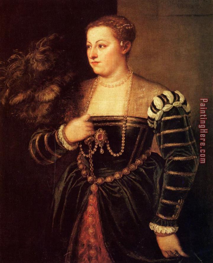 Titian Titian's Daughter, Lavinia